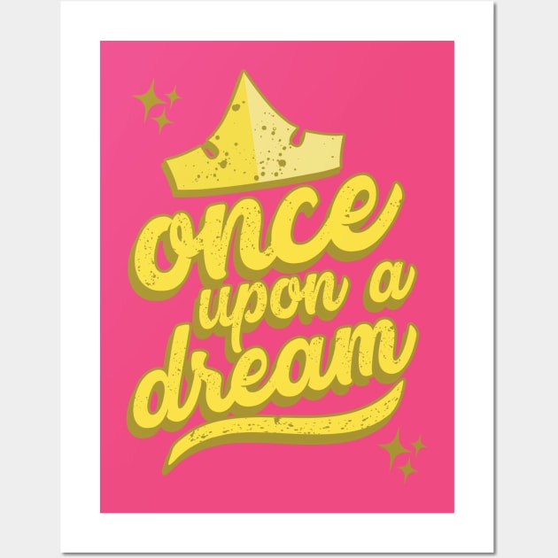 Varsity Once Upon a Dream Wall Art by fantasmicthreads